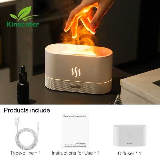 Kinscoter-Difusor de Aroma ultrasónico, humidificador de aire, generad
