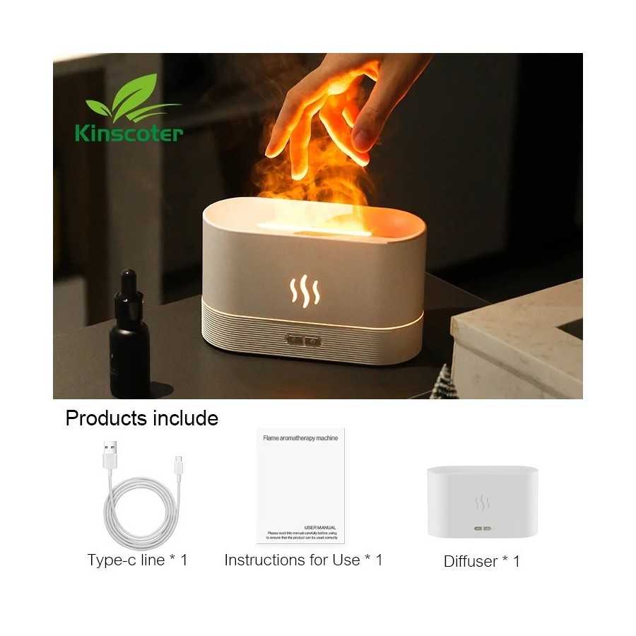 Kinscoter-Difusor de Aroma ultrasónico, humidificador de aire, generad