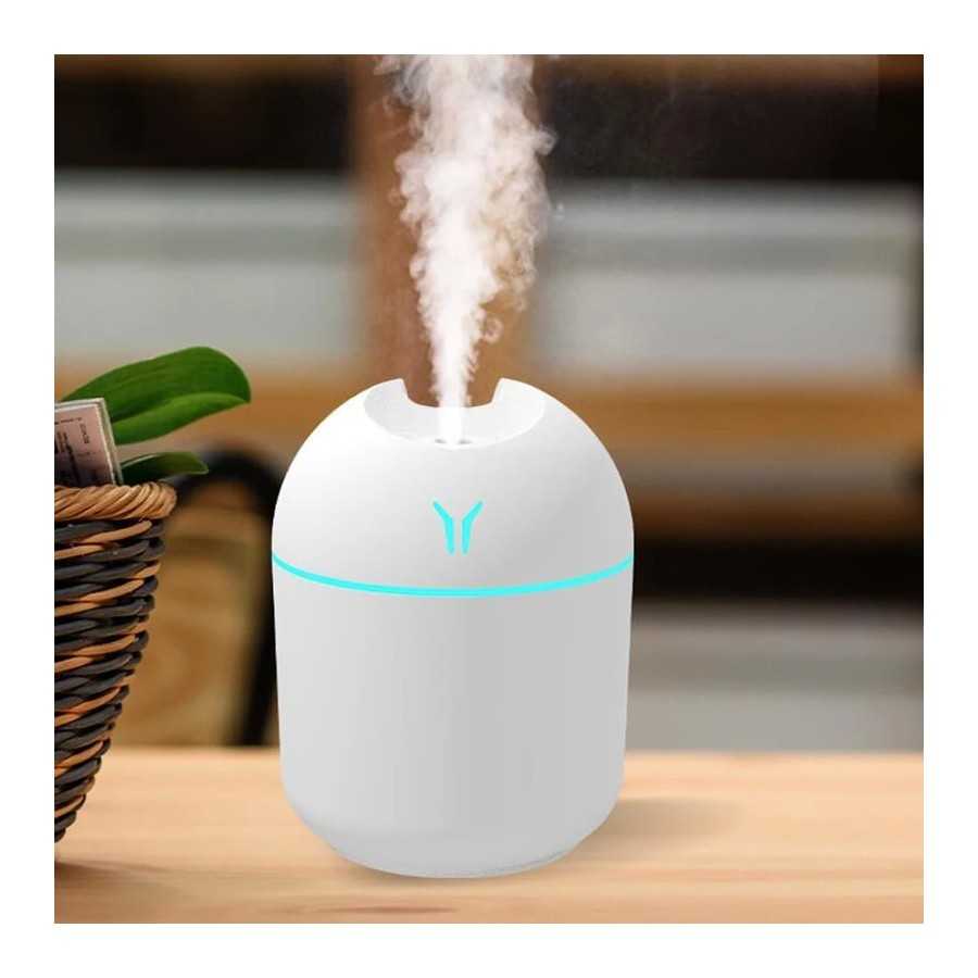 Minihumidificador de aire con USB, difusor de aceites esenciales para