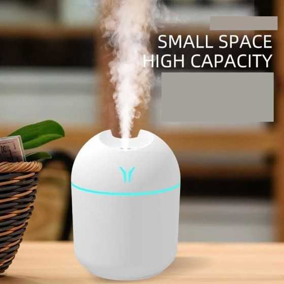 Minihumidificador de aire con USB, difusor de aceites esenciales para