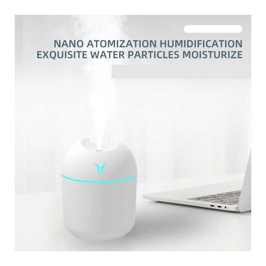 Minihumidificador de aire con USB, difusor de aceites esenciales para