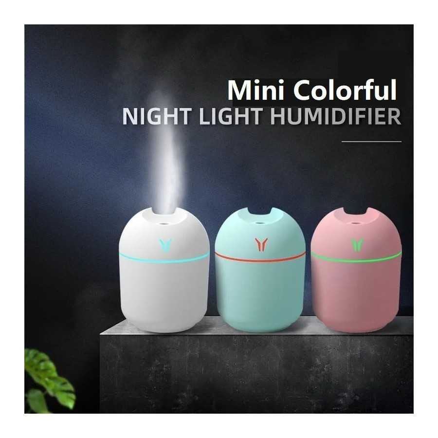 Minihumidificador de aire con USB, difusor de aceites esenciales para