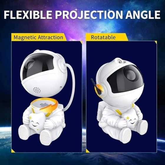 Proyector de astronauta y galaxia, luz nocturna con Control remoto de Proyector de astronauta y galaxia, luz nocturna con Control remoto de