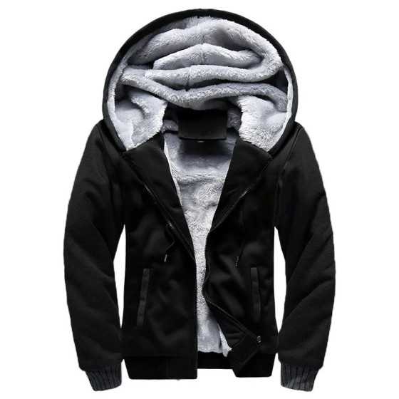 Chaqueta de invierno para hombre, chaquetas gruesas de camuflaje con capucha, forro polar de manga larga, ropa de calle informal Chaqueta de invierno para hombre, chaquetas gruesas de camuflaje con capucha, forro polar de manga larga, ropa de calle informal