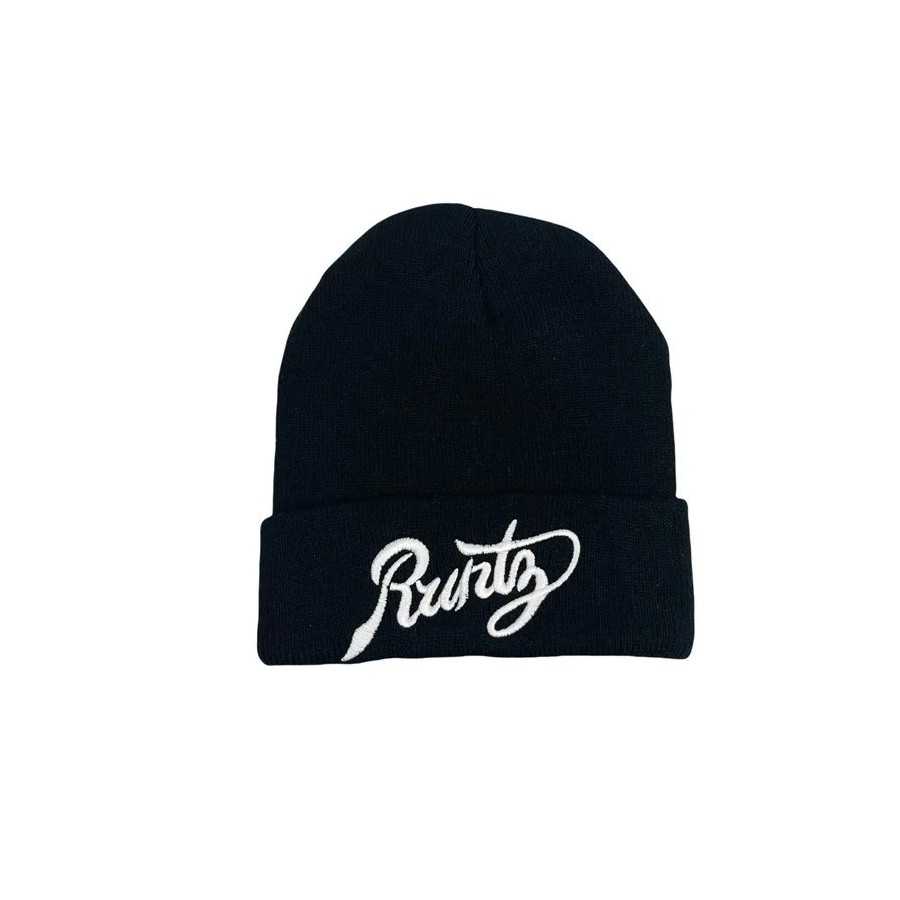 Gorro de lana bordado para hombre y mujer, gorro de punto estilo Hip Hop, cálido, para estudiantes, moda europea y americana, Ot