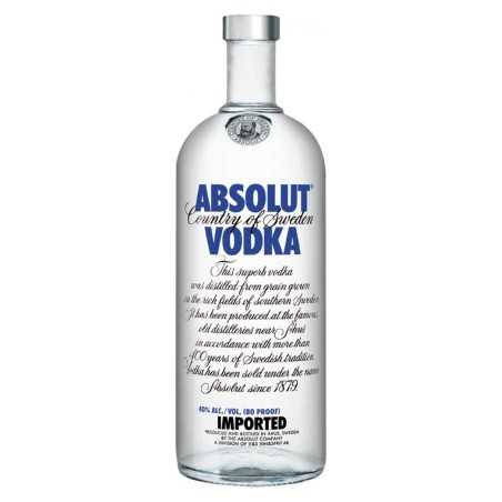 Vodka Absolut botella Botella 1 litro