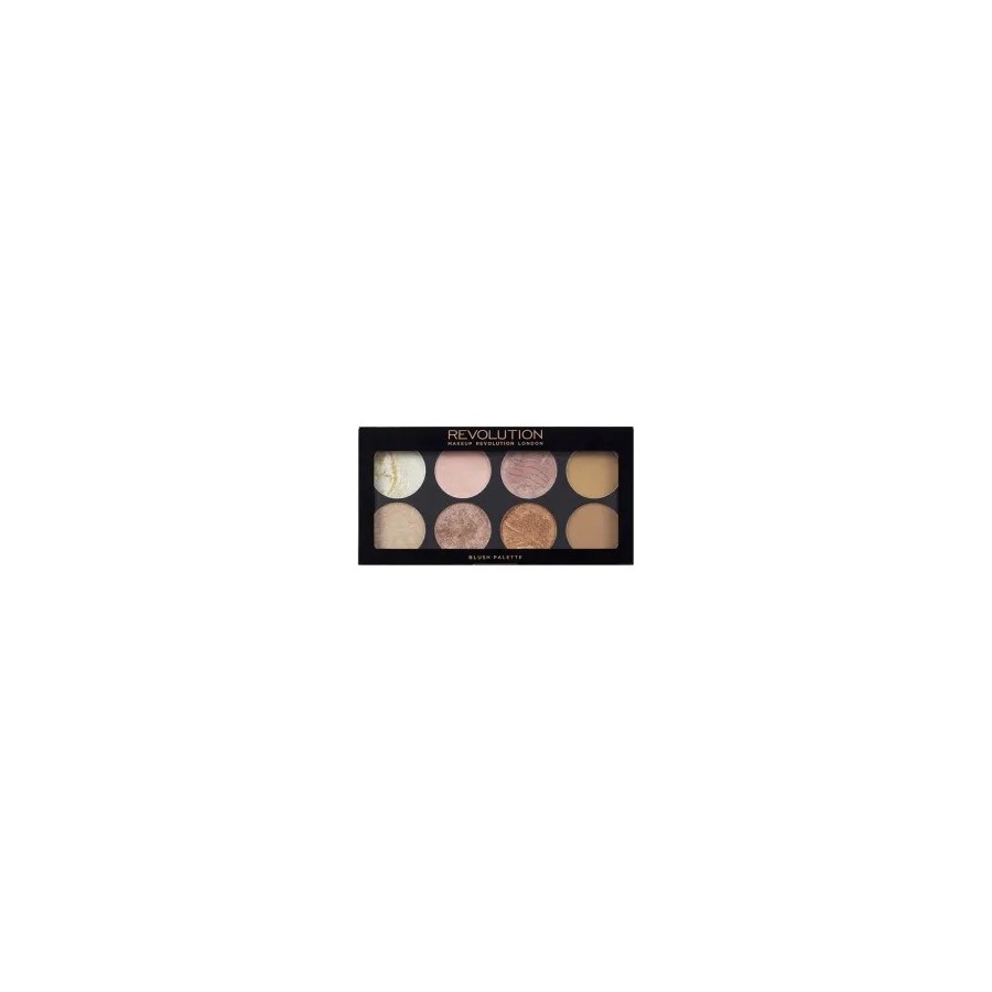 REVOLUTION Ultra Blush Palette Golden Sugar Paleta iluminadora y bronceadora