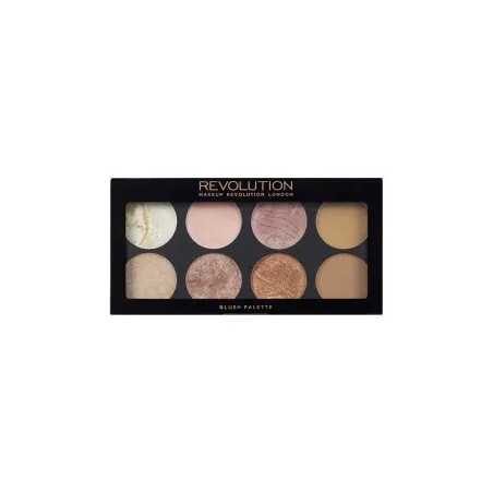 REVOLUTION Ultra Blush Palette Golden Sugar Paleta iluminadora y bronceadora