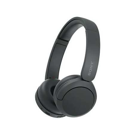 Auriculares inalámbricos - Sony WH-CH520, Bluetooth, 50 horas de autonomía, Carga rápida, 360 Audio, Negro