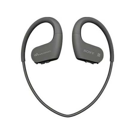 Auriculares MP3 - SONY NW-WS623 Black / Auriculares Deportivos con reproductor InEar Inalámbricos SONY, 4 GB, 12h, Gris