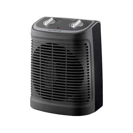 Calefactor - Rowenta Instant Comfort 2400 W, 40 m², 2 Velocidades, Temperatura Ajustable,Gris