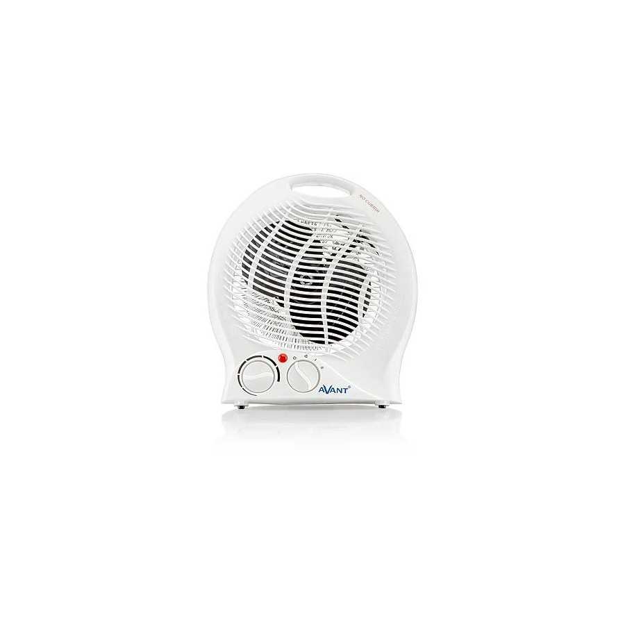 Calefactor portátil - AVANT 2000 W, 2 niveles de calor, Blanco Calefactor portátil - AVANT 2000 W, 2 niveles de calor, Blanco
