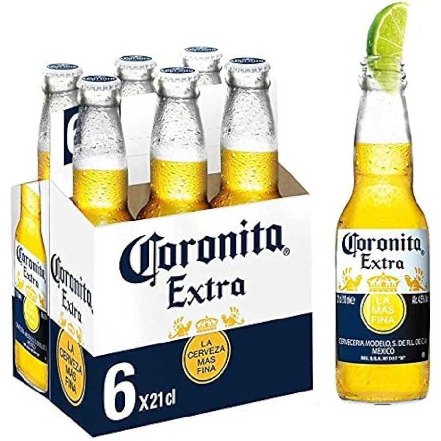Pack 6 Botellas Cerveza Coronita 35 cl