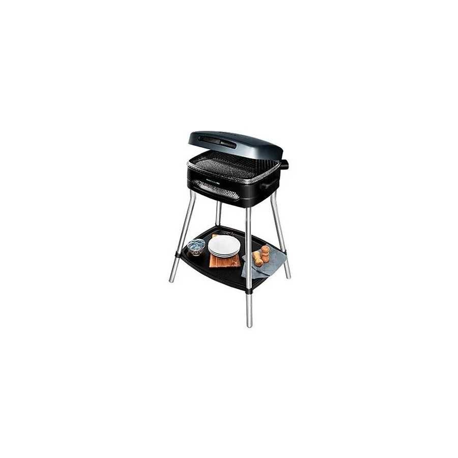Barbacoa eléctrica - CECOTEC 3061, 2000 W, Negro