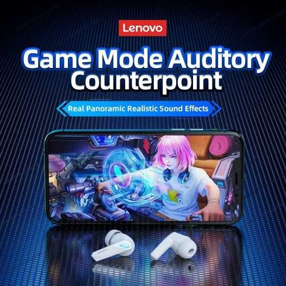 Lenovo-auriculares inalámbricos GM2 Pro con Bluetooth 5,3, audífonos d Lenovo-auriculares inalámbricos GM2 Pro con Bluetooth 5,3, audífonos d