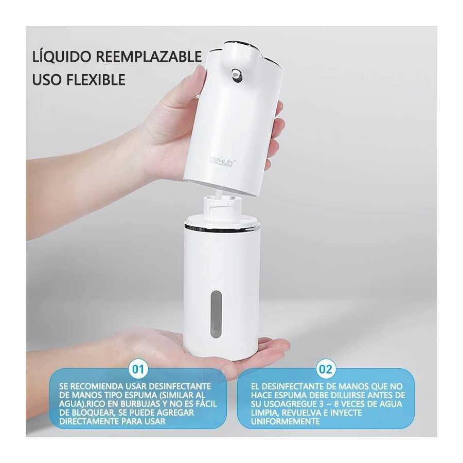 Dispensadores automáticos de jabón de espuma para baño, lavadora intel