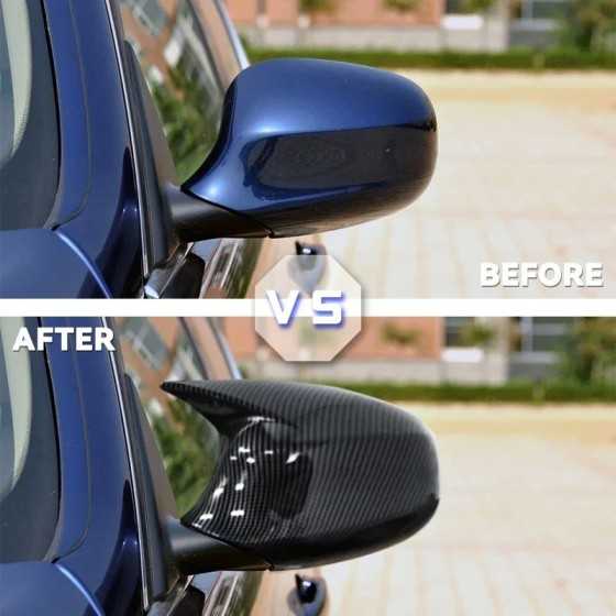 Tapas de espejo retrovisor de coche estilo M, cubierta lateral de vist Tapas de espejo retrovisor de coche estilo M, cubierta lateral de vist