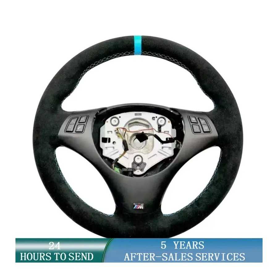 Funda personalizada para volante de coche, protector antideslizante de