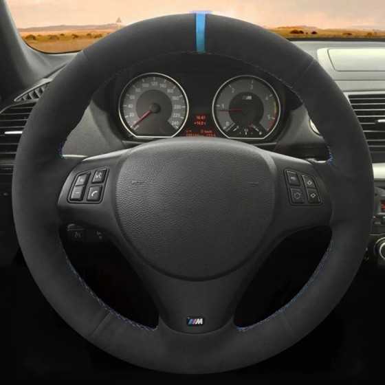 Funda personalizada para volante de coche, protector antideslizante de