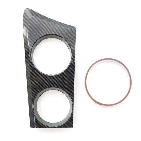 Portavasos de plástico ABS para consola central de coche, pegatina emb