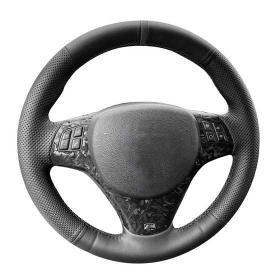 Cubierta de cuero Artificial antideslizante para volante de coche, acc Cubierta de cuero Artificial antideslizante para volante de coche, acc