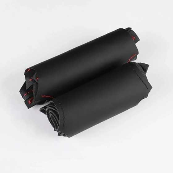 Cubierta de cuero Artificial antideslizante para volante de coche, acc Cubierta de cuero Artificial antideslizante para volante de coche, acc