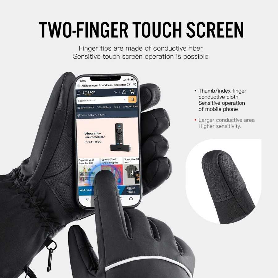 Guantes calefactados eléctricos para motocicleta, guantes calefactable