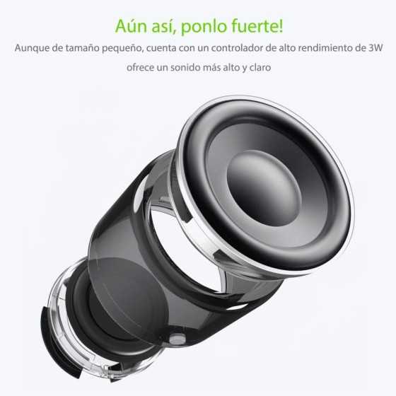 EWA-minialtavoz Bluetooth A106 Pro, radiador de graves personalizado, 