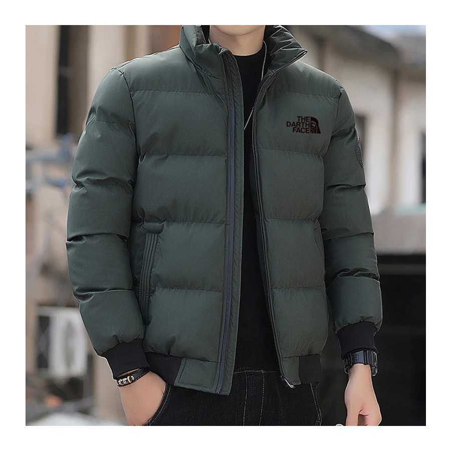 Chaqueta de algodón y abrigo para hombre, parka gruesa y cálida a prue