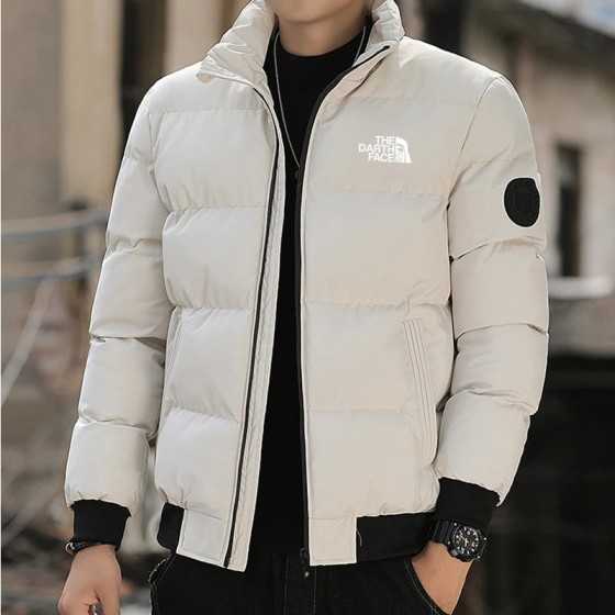Chaqueta de algodón y abrigo para hombre, parka gruesa y cálida a prue