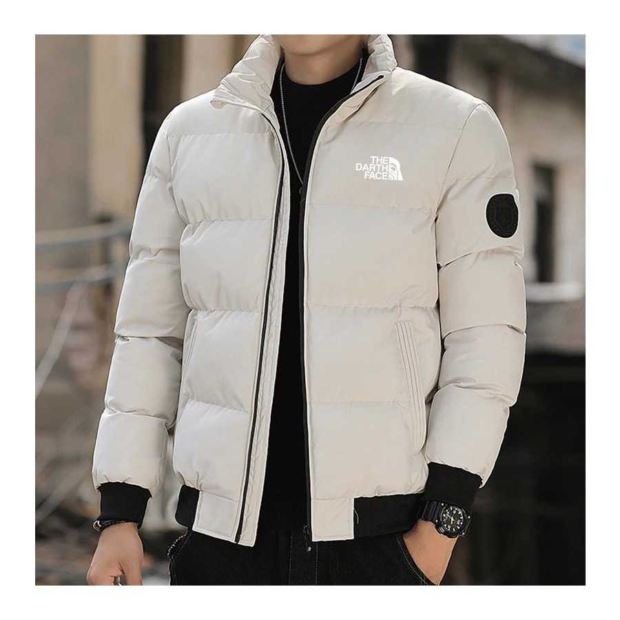 Chaqueta de algodón y abrigo para hombre, parka gruesa y cálida a prue