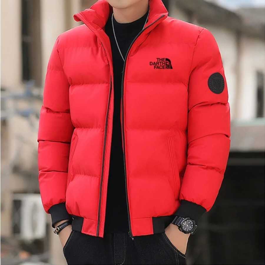 Chaqueta de algodón y abrigo para hombre, parka gruesa y cálida a prue