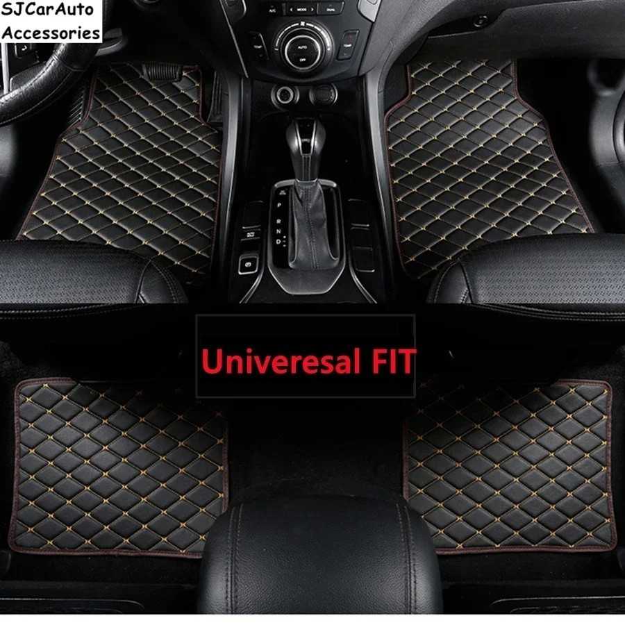 Alfombrilla antideslizante de cuero PU para el suelo del coche, almoha Alfombrilla antideslizante de cuero PU para el suelo del coche, almoha