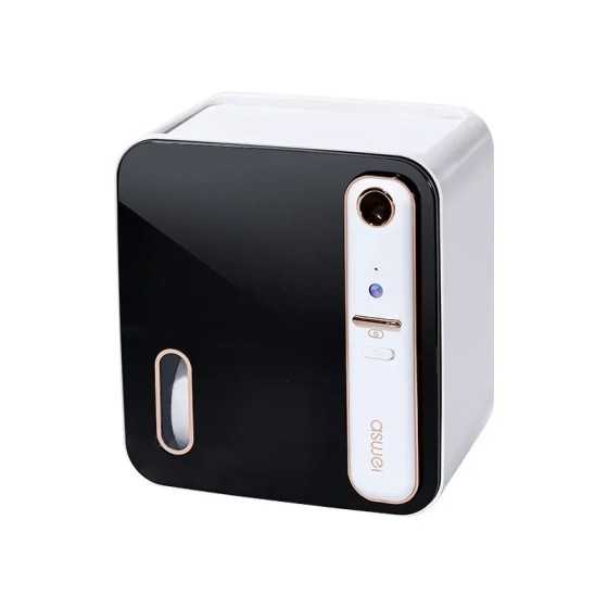 Estante inteligente de lujo ligero para baño, soporte impermeable y perforado para colgar en la pared, rollo de papel higiénico,