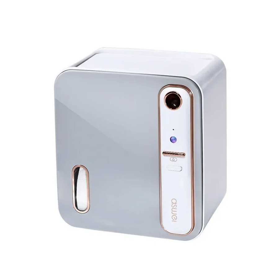 Estante inteligente de lujo ligero para baño, soporte impermeable y perforado para colgar en la pared, rollo de papel higiénico,