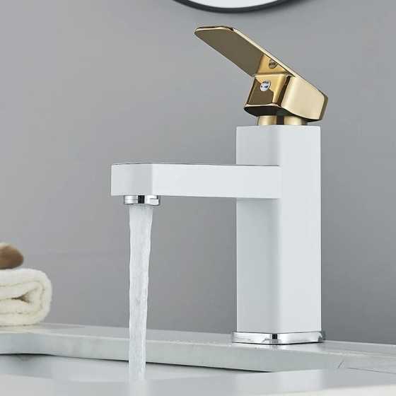 Grifo Digital para lavabo, accesorio con botón táctil, temperatura de Grifo Digital para lavabo, accesorio con botón táctil, temperatura de