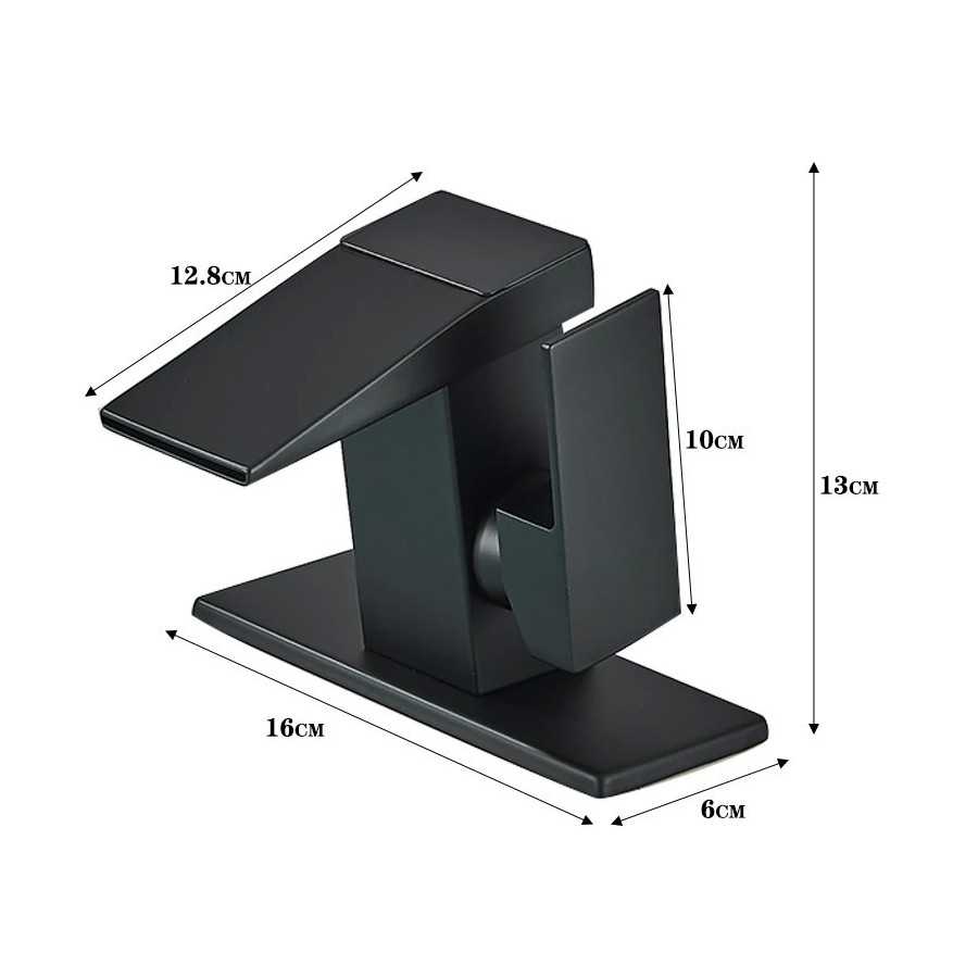 Grifo de lavabo con pantalla Digital inteligente, grifería de cascada