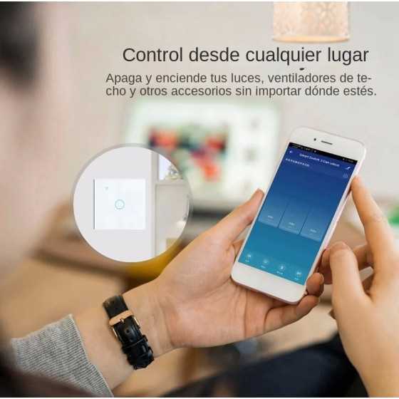 Interruptor de Luz Inteligente por Control Remoto, Dispositivo Wifi si Interruptor de Luz Inteligente por Control Remoto, Dispositivo Wifi si