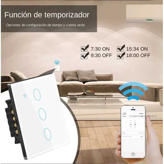 Interruptor de Luz Inteligente por Control Remoto, Dispositivo Wifi si Interruptor de Luz Inteligente por Control Remoto, Dispositivo Wifi si