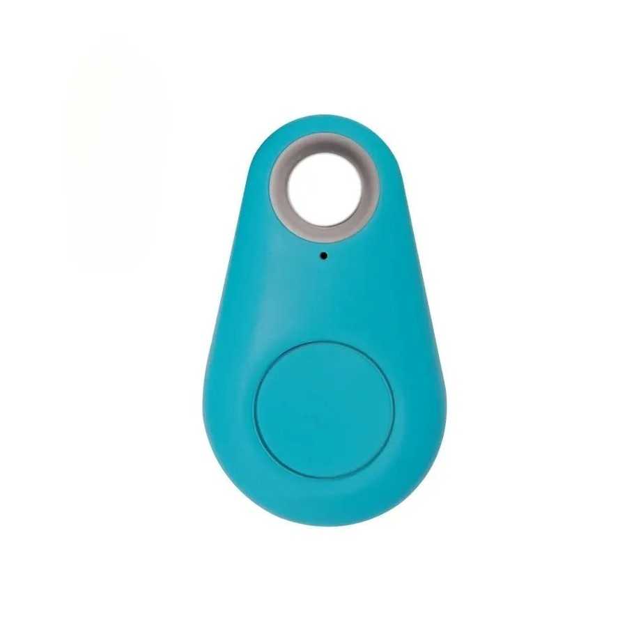 Minirastreador con GPS para perro, dispositivo antipérdida redondo con
