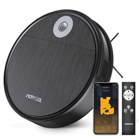 Robot aspirador de succión potente, aspiradora robótica Superfina sile