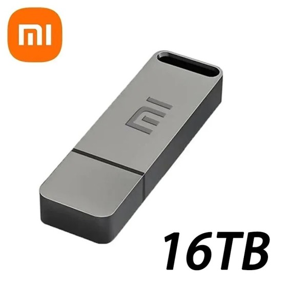 Xiaomi-memoria USB portátil de alta velocidad, Pendrive de Metal OTG 3