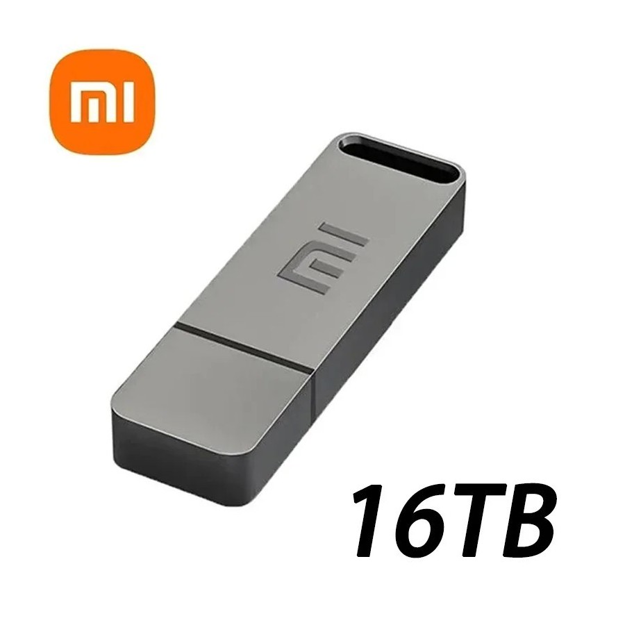 Xiaomi-memoria USB portátil de alta velocidad, Pendrive de Metal OTG 3
