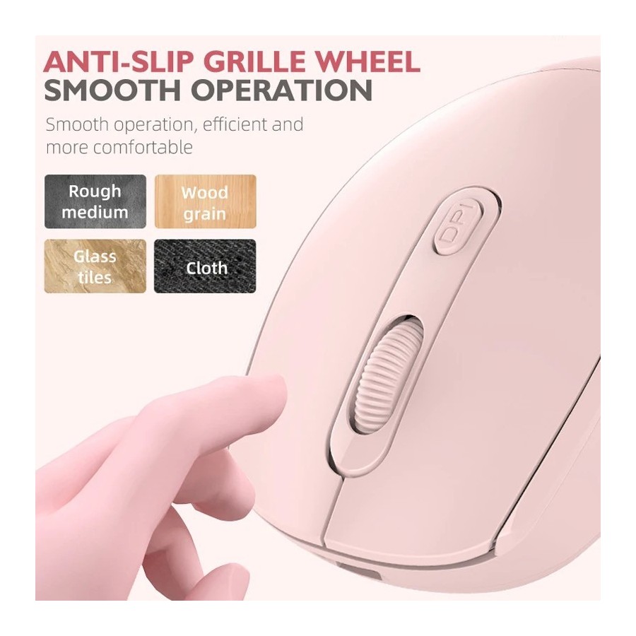 Ratón inalámbrico silencioso compatible con Bluetooth, Mouse óptico re