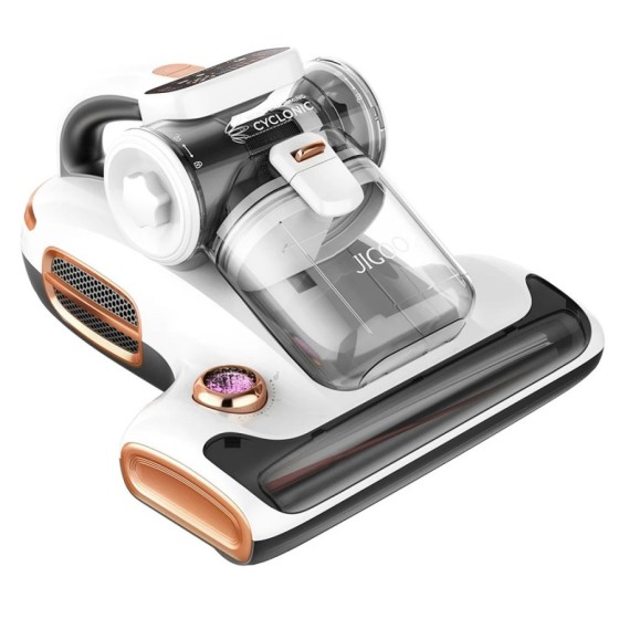 JIGOO-aspiradora inteligente antiácaros T600 de doble copa, aspiradora