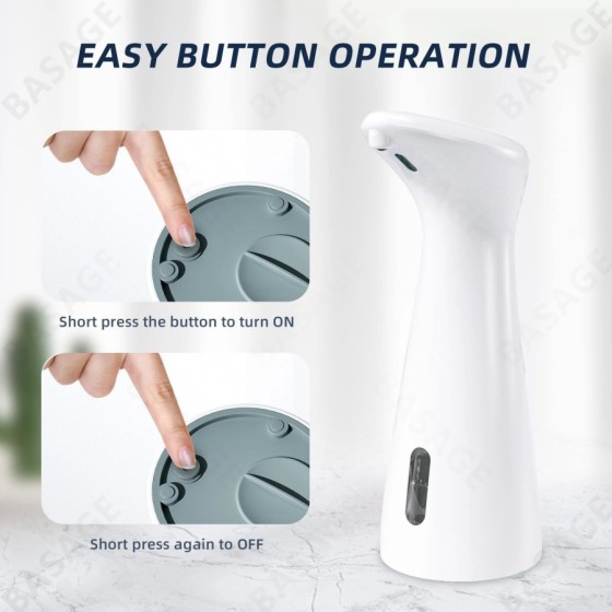 Dispensador de jabón automático con Sensor, pieza de mano inteligente 