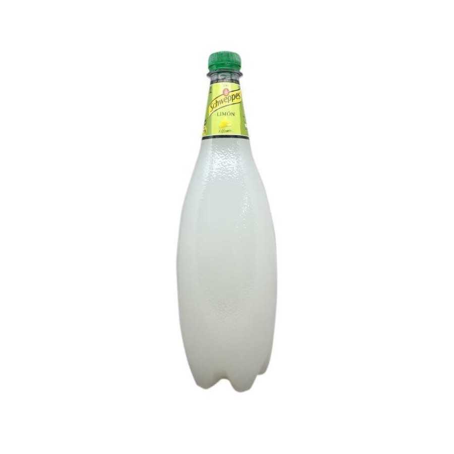 Schweppes Limón Agua Tónica Botella 1 litro Schweppes Limón Agua Tónica Botella 1 litro