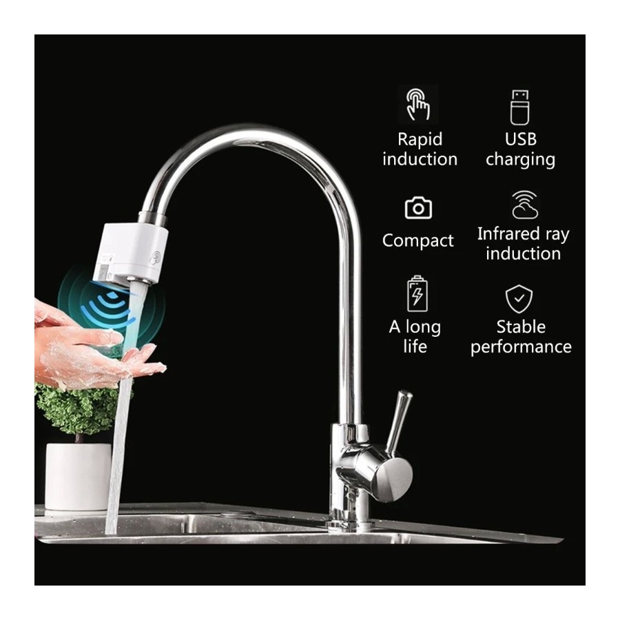 Ahorro de agua de inducción automática para cocina y baño, boquilla de Ahorro de agua de inducción automática para cocina y baño, boquilla de