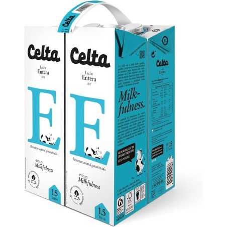 Pack 4 Leche Entera Celta 1,5 litro