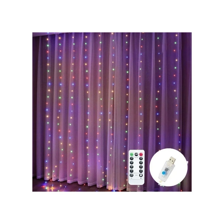 Luces Led de Navidad, decoración de hadas de Año Nuevo para habitación